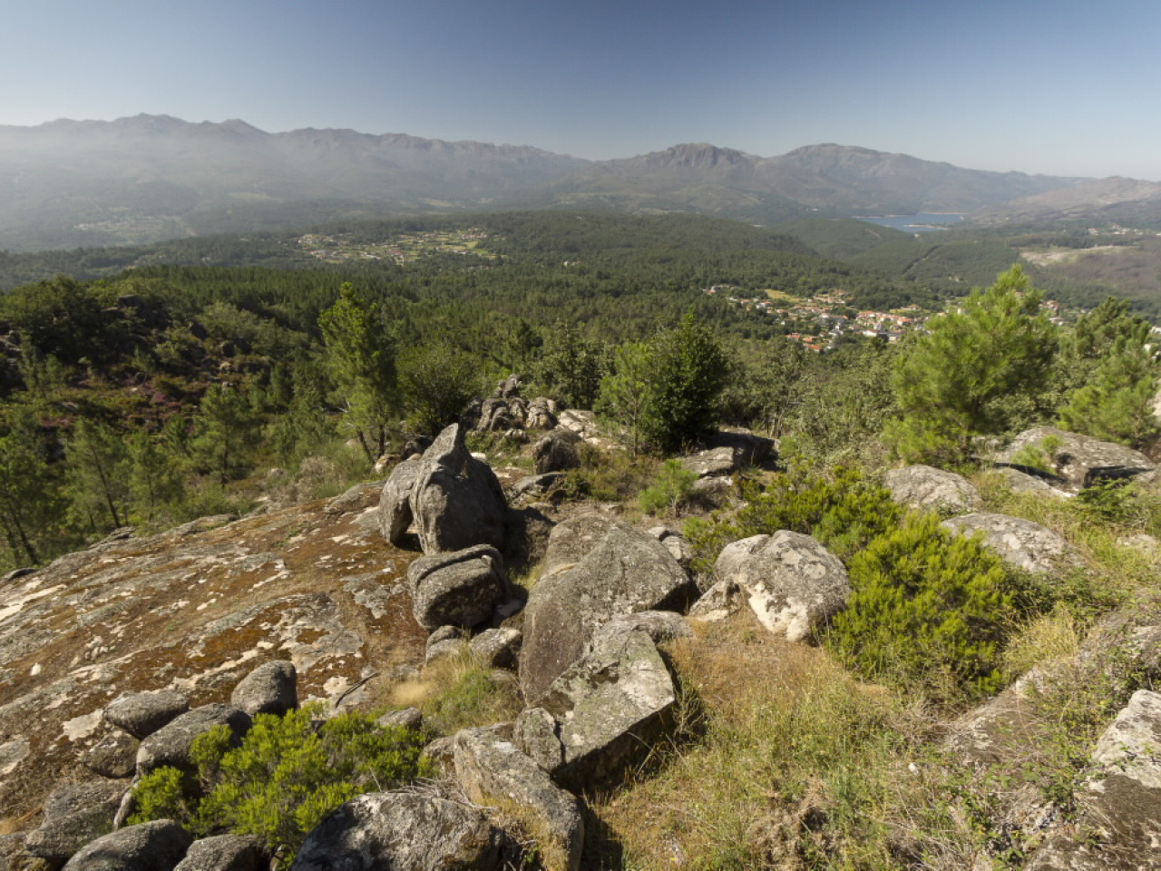 Vista durante la ruta