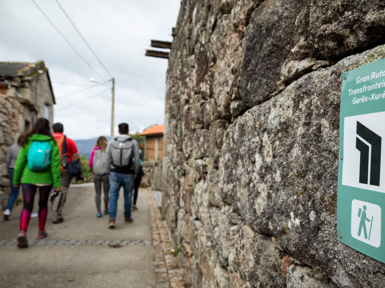 Cartel en gran ruta transfronteriza